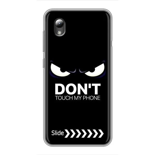 Чехол с принтом «Не трогай телефон» для ZTE Blade L8 Чехол с принтом «Не трогай телефон» для ZTE Blade L8