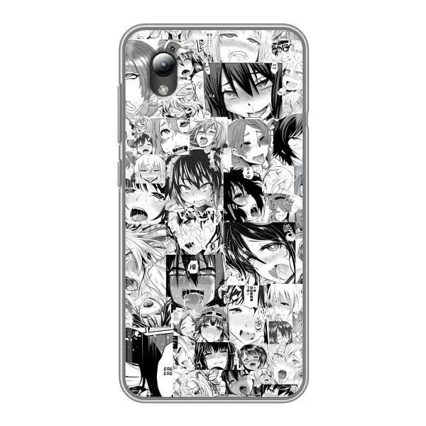 Чехол с принтом «Ahegao manga» для ZTE Blade L8