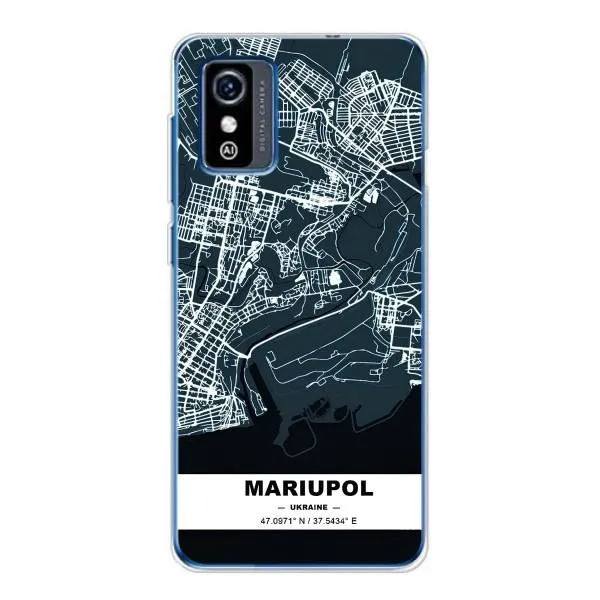 Чехол с принтом «Мариуполь» для ZTE Blade L9