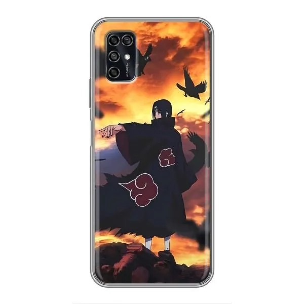 Чехол с принтом «Итачи с воронами» для ZTE Blade V2020 Smart