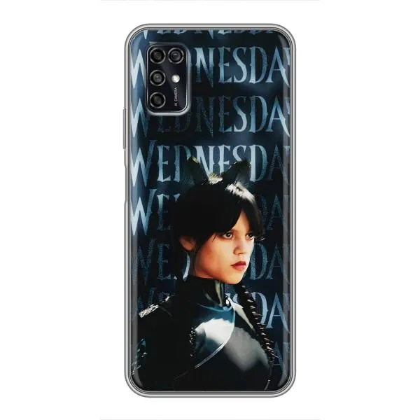 Чехол с принтом «Уэнздей кошка» для ZTE Blade V2020 Smart Чехол с принтом «Уэнздей кошка» для ZTE Blade V2020 Smart
