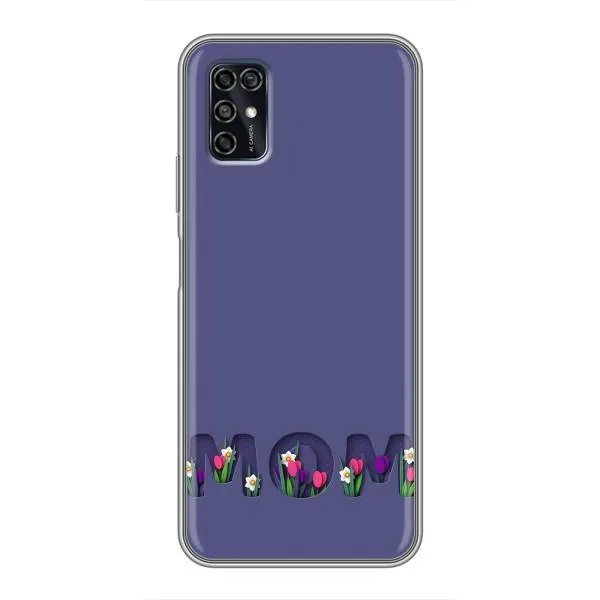 Чехол с принтом «Мама в цветах» для ZTE Blade V2020 Smart