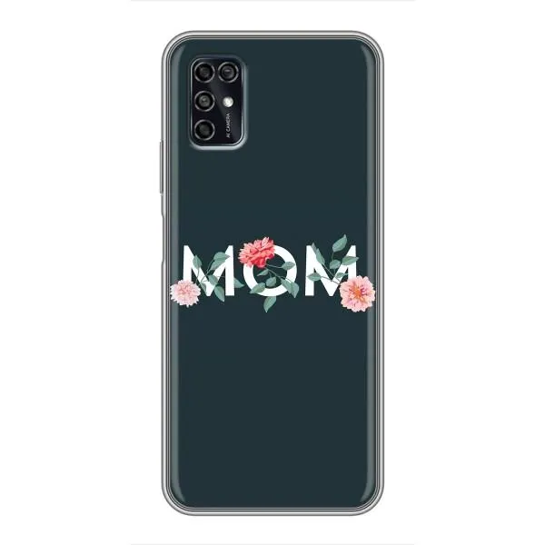 Чехол с принтом «Mom дизайн» для ZTE Blade V2020 Smart