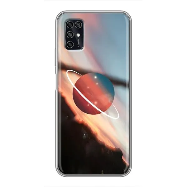 Чехол с принтом «Сатурн» для ZTE Blade V2020 Smart
