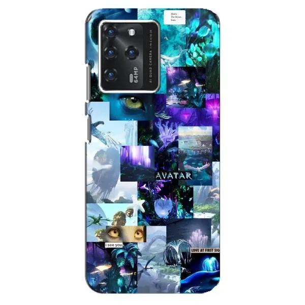 Чехол с принтом «коллаж Аватар» для ZTE Blade V30