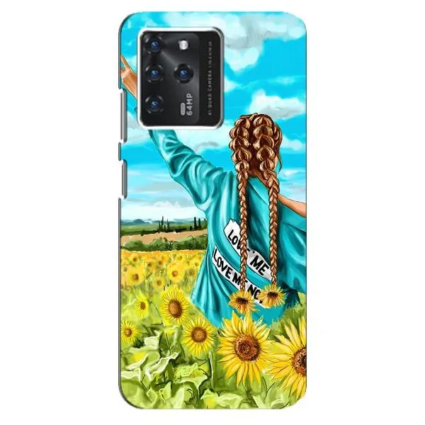 Чохол з принтом «Україночка» для ZTE Blade V30 Чохол з принтом «Україночка» для ZTE Blade V30