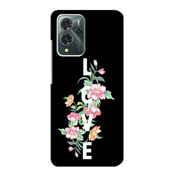 Чехол с принтом «Цветы LOVE» для ZTE Blade V40 Pro Чехол с принтом «Цветы LOVE» для ZTE Blade V40 Pro