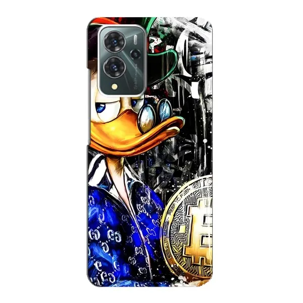 Чехол с принтом «Биткойн Скрудж» для ZTE Blade V40 Pro