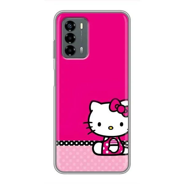 Чехол с принтом «Girl KITTY» для Blade V40 Vita