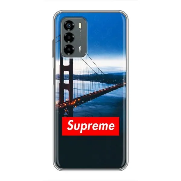 Чехол с принтом «Стиль Supreme» для Blade V40 Vita Чехол с принтом «Стиль Supreme» для Blade V40 Vita
