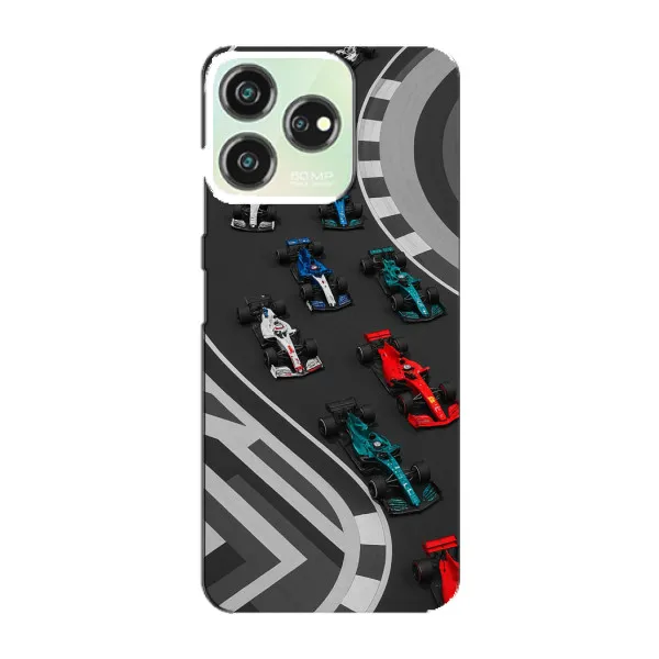 Чехол с принтом «Трасса Ф1» для ZTE Blade V50 Design