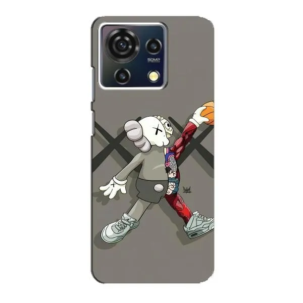 Чехол с принтом «Беарбрик Джордан» для ZTE Blade V50 Vita