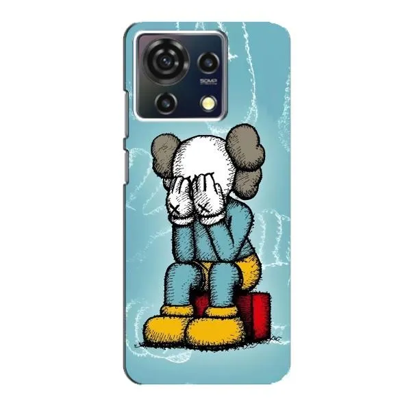 Чехол с принтом «Плач Bearbrick» для ZTE Blade V50 Vita