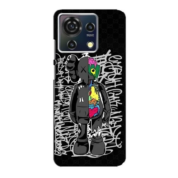 Чехол с принтом «Стиль Bearbrick» для ZTE Blade V50 Vita