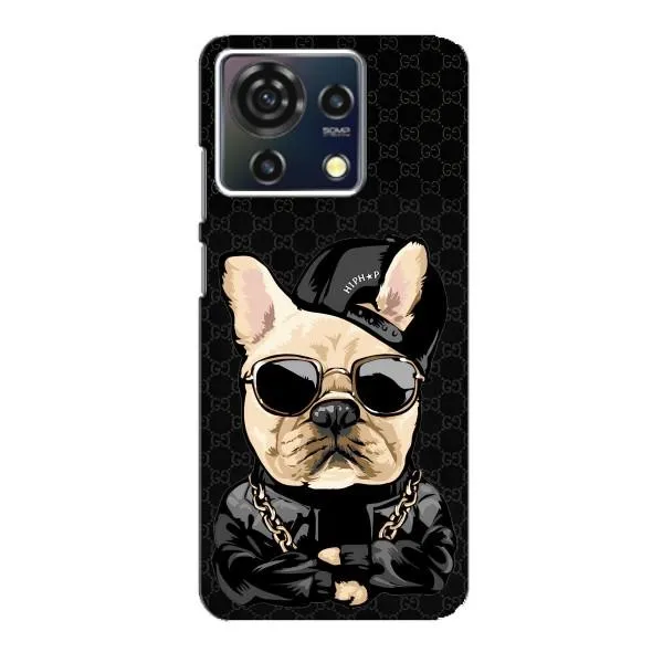 Чехол с принтом «Стильная собака» для ZTE Blade V50 Vita Чехол с принтом «Стильная собака» для ZTE Blade V50 Vita