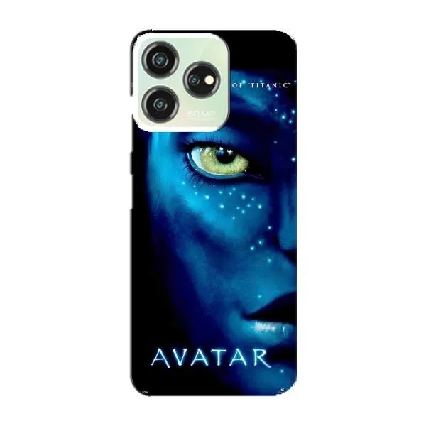 Чехол с принтом «глаз Аватара» для ZTE Blade V50
