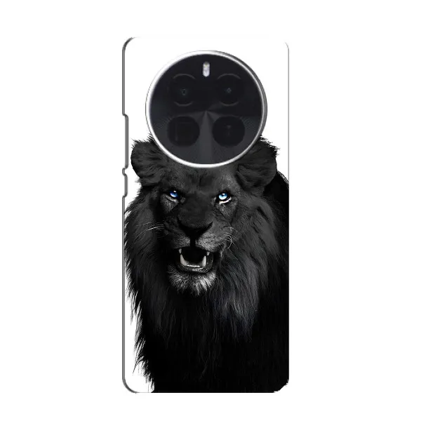 Чехол с принтом «Черный ЛЕВ» для ZTE Blade V70 Max