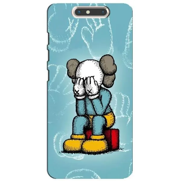 Чохол з принтом «Плач Bearbrick» для ZTE Blade V8 Чохол з принтом «Плач Bearbrick» для ZTE Blade V8