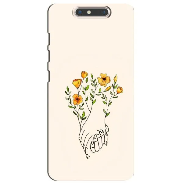 Чехол с принтом «Руки любви» для ZTE Blade V8