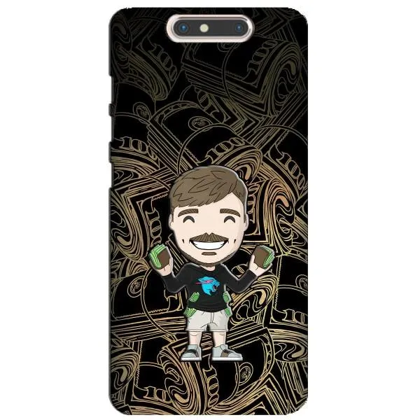 Чехол с принтом «Mister Beast» для ZTE Blade V8
