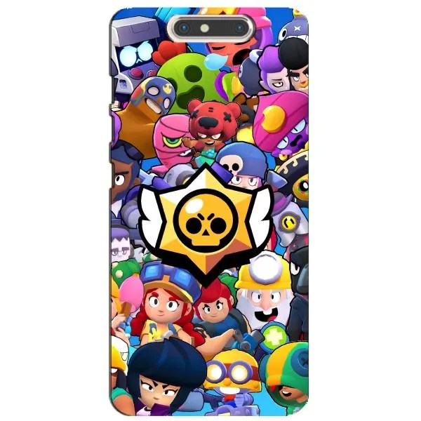 Чехол с принтом «Лого Brawl Stars» для ZTE Blade V8 Чехол с принтом «Лого Brawl Stars» для ZTE Blade V8