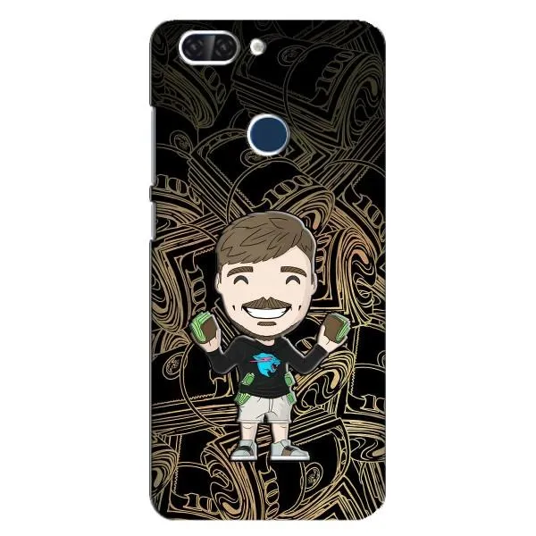Чехол с принтом «Mister Beast» для ZTE Blade V9