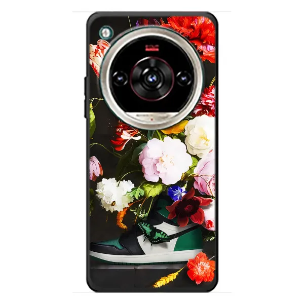Чехол с принтом «Nike цветы» для ZTE Nubia Focus 2 Ultra