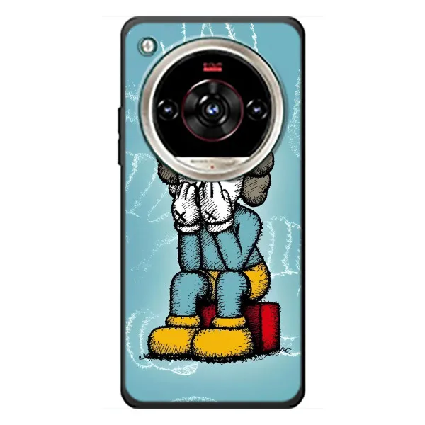 Чехол с принтом «Плач Bearbrick» для ZTE Nubia Focus 2 Ultra