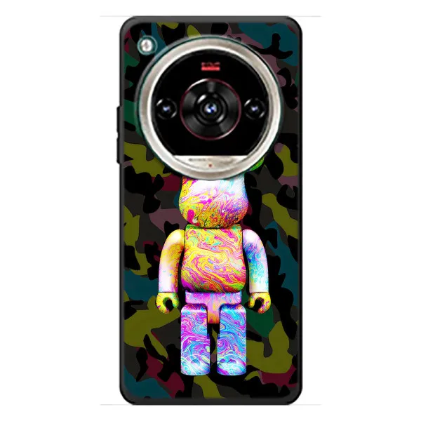 Чехол с принтом «Яркий Bearbrick» для ZTE Nubia Focus 2 Ultra