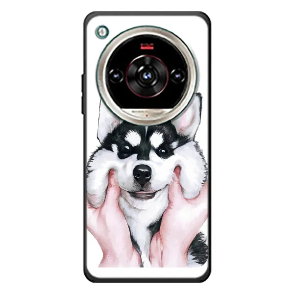 Чехол с принтом «Довольный Хаски» для ZTE Nubia Focus 2 Ultra Чехол с принтом «Довольный Хаски» для ZTE Nubia Focus 2 Ultra