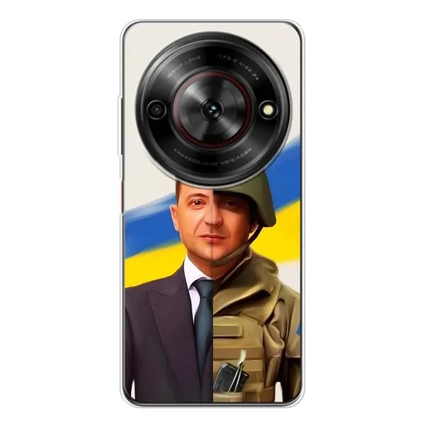 Чехол с принтом «Зеленский солдат» для ZTE Nubia Focus 5G Чехол с принтом «Зеленский солдат» для ZTE Nubia Focus 5G