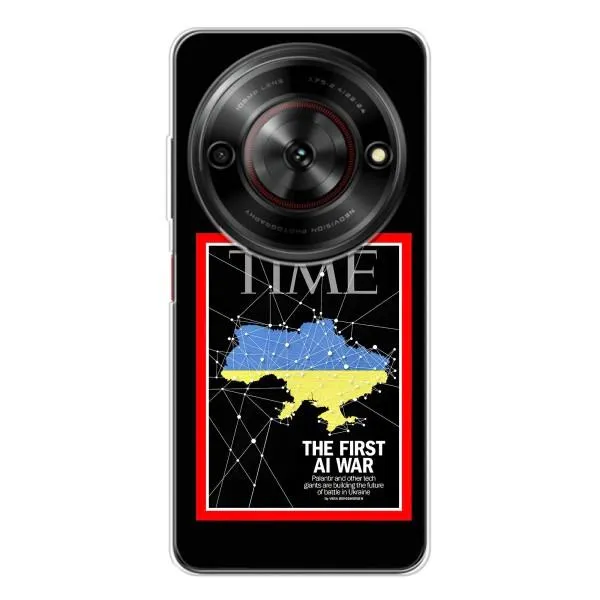 Чехол с принтом «TIME Ukraine» для ZTE Nubia Focus 5G Чехол с принтом «TIME Ukraine» для ZTE Nubia Focus 5G