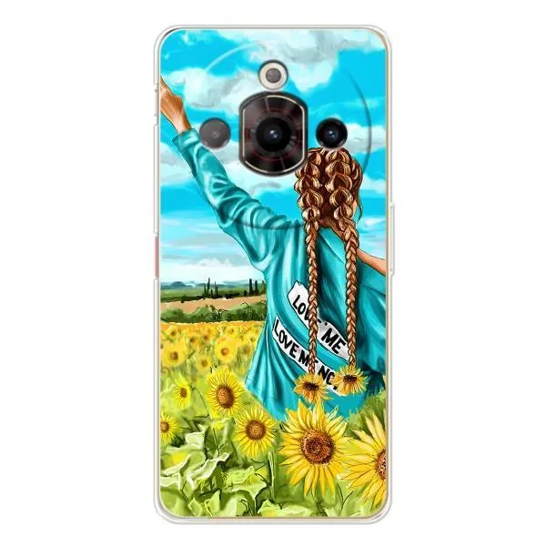 Чехол с принтом «Украиночка» для ZTE Nubia Focus Pro