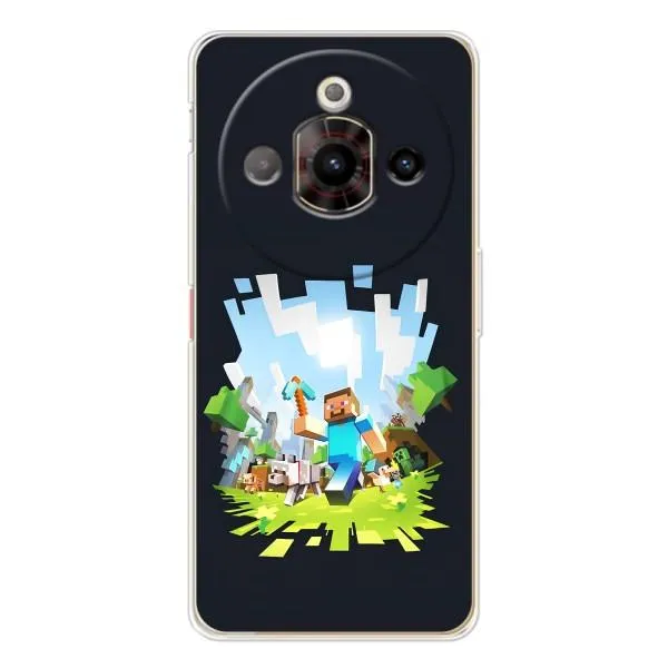 Чехол с принтом «персонажи Minecraft» для ZTE Nubia Focus Pro Чехол с принтом «персонажи Minecraft» для ZTE Nubia Focus Pro