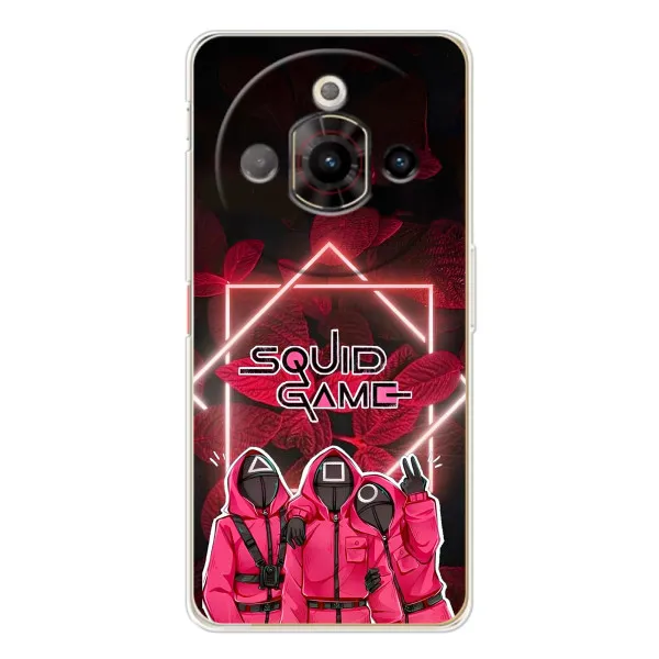 Чехол с принтом «Охранники Игра кальмара» для ZTE Nubia Focus Pro Чехол с принтом «Охранники Игра кальмара» для ZTE Nubia Focus Pro