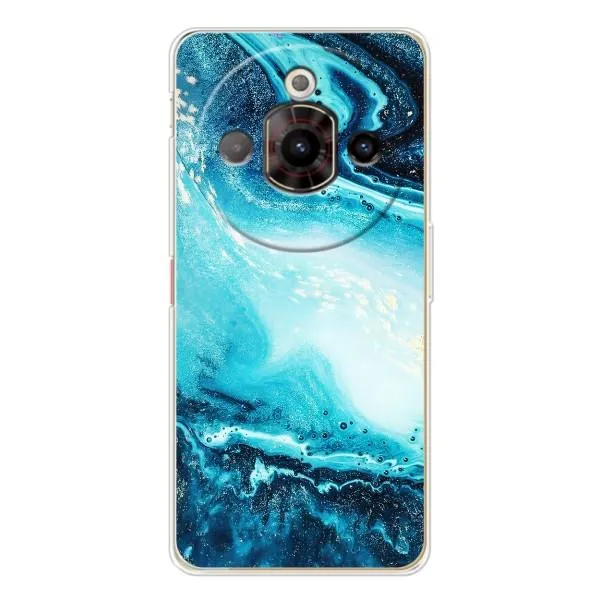 Чехол с принтом «Голубой мрамор» для ZTE Nubia Focus Pro Чехол с принтом «Голубой мрамор» для ZTE Nubia Focus Pro