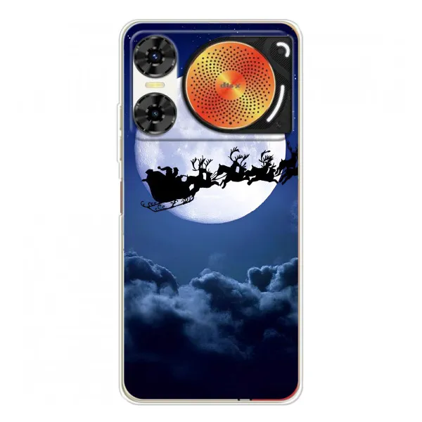 Чехол с принтом «Санта - луна» для ZTE Nubia Music 2 Чехол с принтом «Санта - луна» для ZTE Nubia Music 2