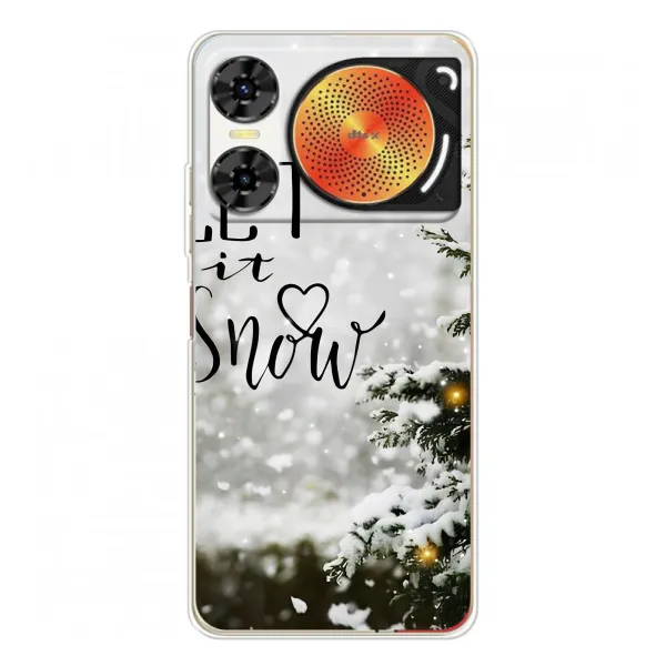 Чехол с принтом «Let it snow» для ZTE Nubia Music 2 Чехол с принтом «Let it snow» для ZTE Nubia Music 2