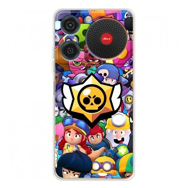 Чехол с принтом «Лого Brawl Stars» для ZTE Nubia Music Чехол с принтом «Лого Brawl Stars» для ZTE Nubia Music