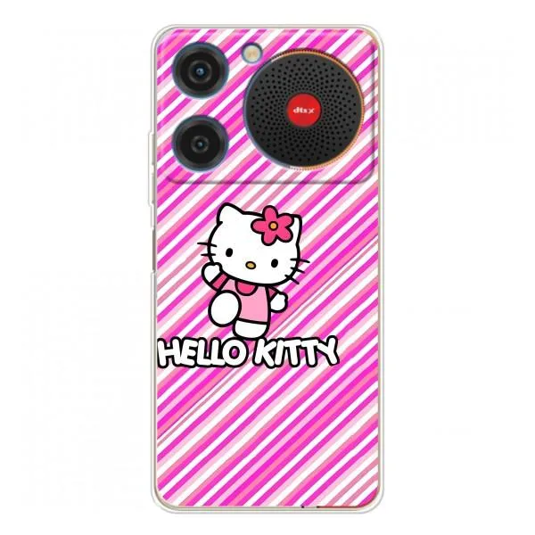 Чехол с принтом «Hello Kytty» для ZTE Nubia Music Чехол с принтом «Hello Kytty» для ZTE Nubia Music