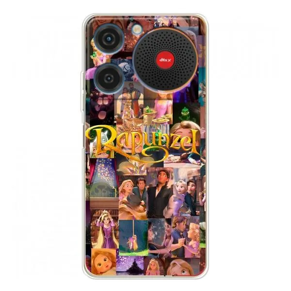 Чехол с принтом «Коллаж Рапунцель» для ZTE Nubia Music