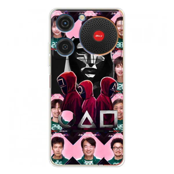 Чехол с принтом «Участники Игра кальмара» для ZTE Nubia Music