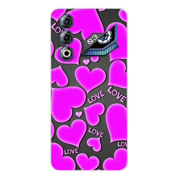 Чехол с принтом «Pink hearts» для ZTE Nubia Neo 3 GT Чехол с принтом «Pink hearts» для ZTE Nubia Neo 3 GT