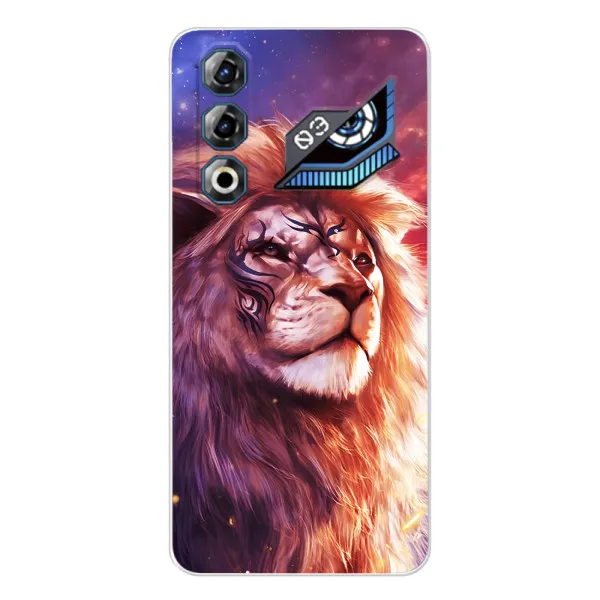 Чехол с принтом «Красочный Лев» для ZTE Nubia Neo 3 GT