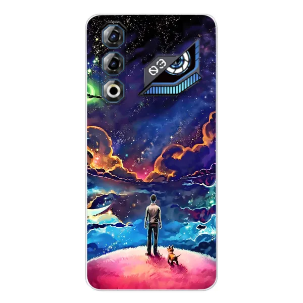 Чехол с принтом «Галактический вид» для ZTE Nubia Neo 3 GT