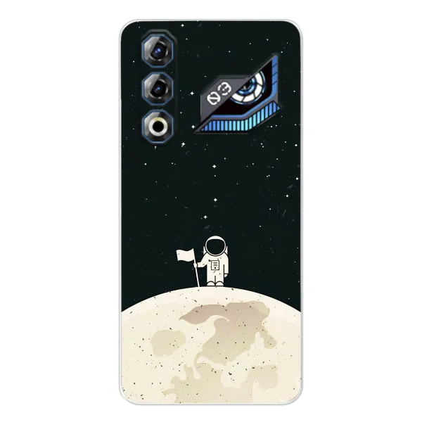Чехол с принтом «На луне» для ZTE Nubia Neo 3 GT