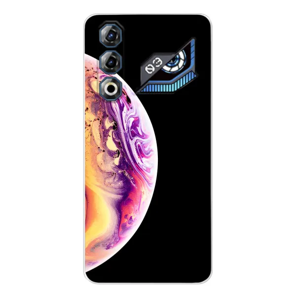 Чехол с принтом «Планета Айфон» для ZTE Nubia Neo 3 GT