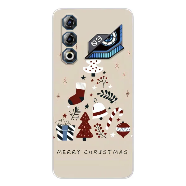 Чехол с принтом «Merry Christmas» для ZTE Nubia Neo 3 GT Чехол с принтом «Merry Christmas» для ZTE Nubia Neo 3 GT