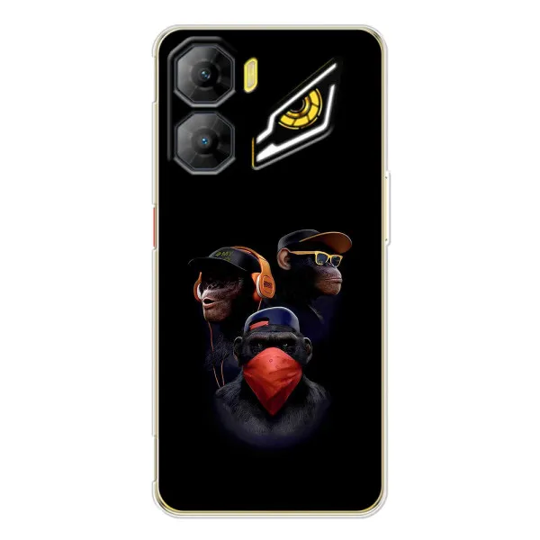 Чехол с принтом «Три обезьяны» для ZTE Nubia Neo 3 Чехол с принтом «Три обезьяны» для ZTE Nubia Neo 3