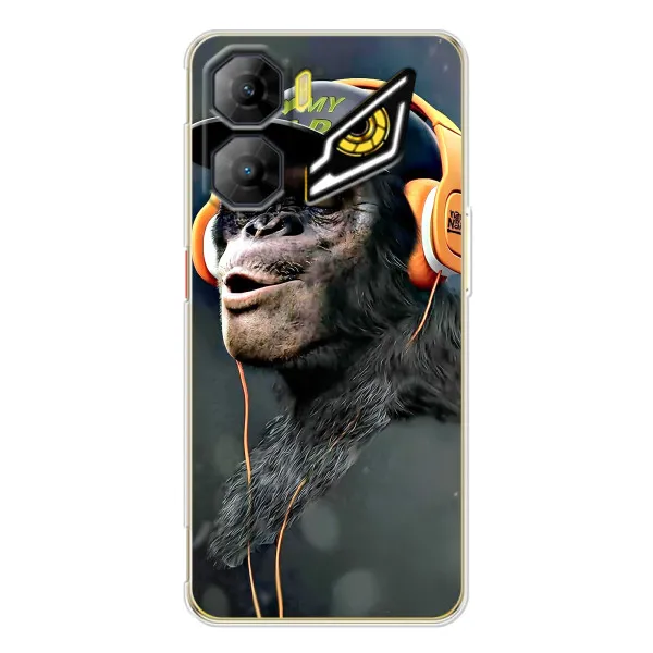 Чехол с принтом «В наушниках» для ZTE Nubia Neo 3 Чехол с принтом «В наушниках» для ZTE Nubia Neo 3